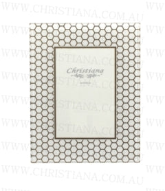 Honey Hive Glass Frame