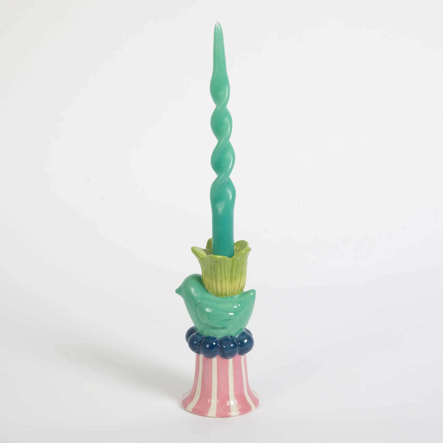 Happy Bird Candle Stick Ceramic 21cm