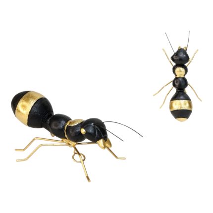 Ants Pants Black & Gold Ornaments