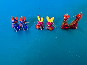 Alebrije Earrings Set Of 2
