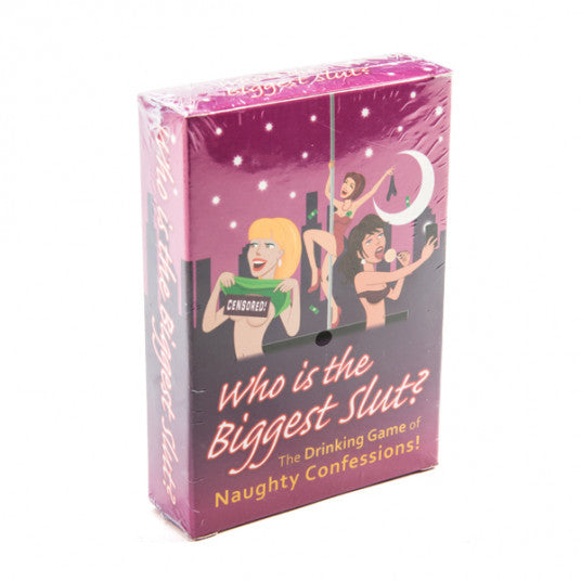 Who's The Biggest Slut Card Game