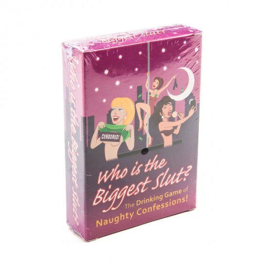 Who's The Biggest Slut Card Game