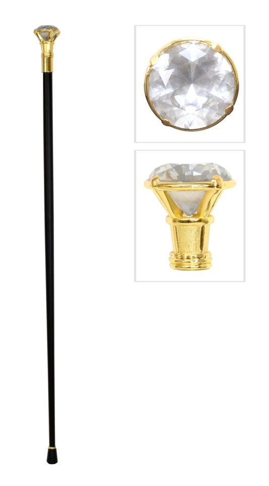 Diamond Crystal Walking Cane