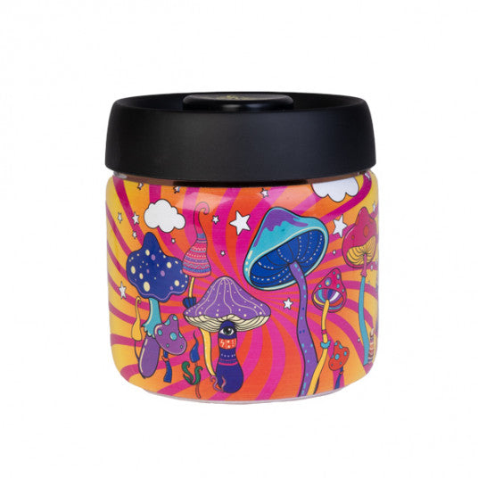 Magic Mushroom Vacuum Sealed Storage Jar