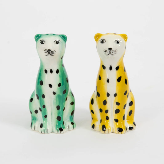 Wild Kitty Salt & Pepper Shakers