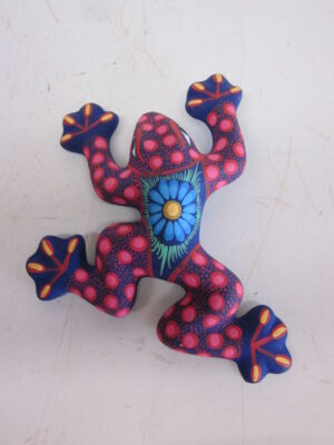 Spirit Frog Clay Wall Mtd