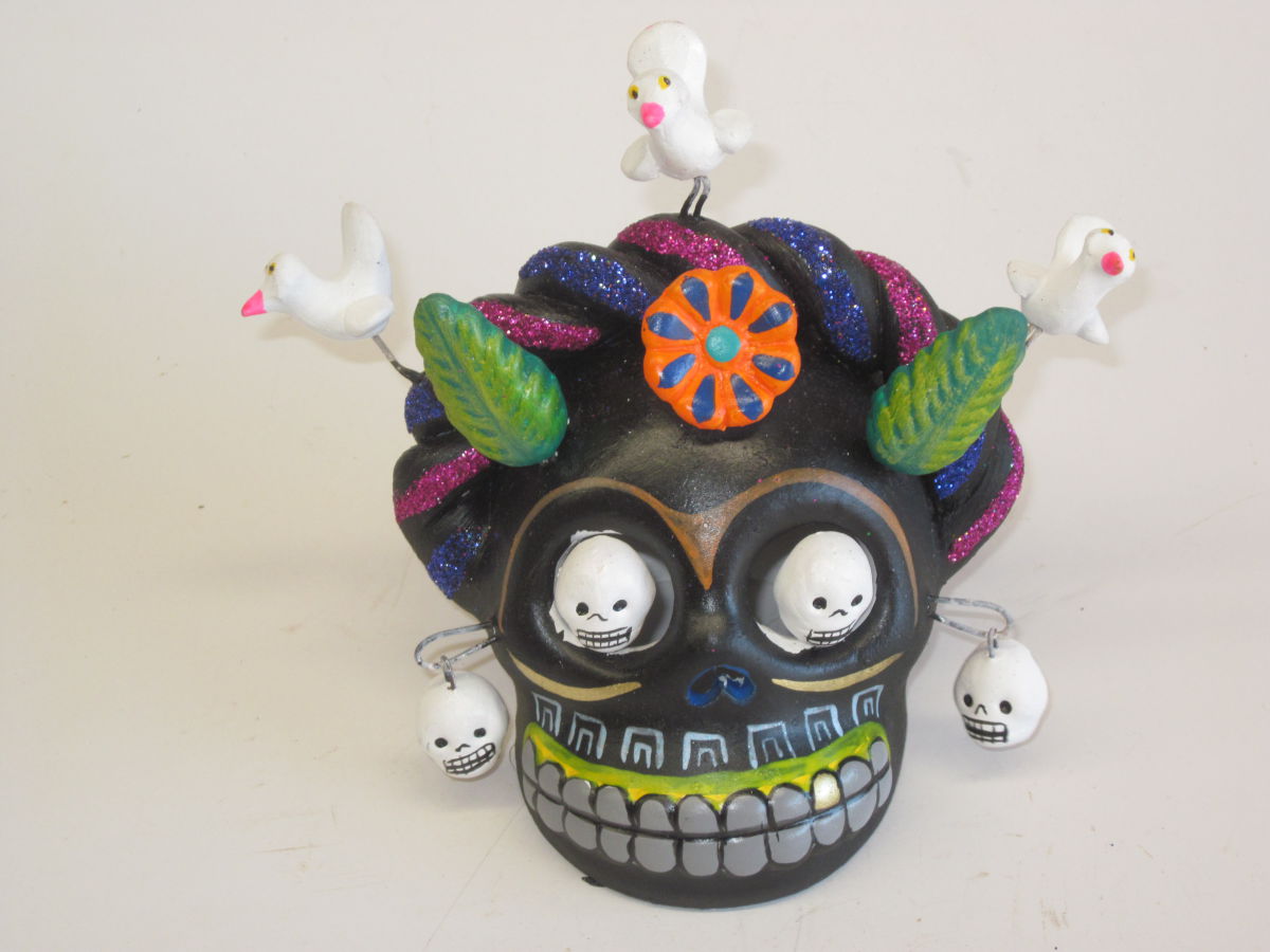 Frida Meurta Skull Black