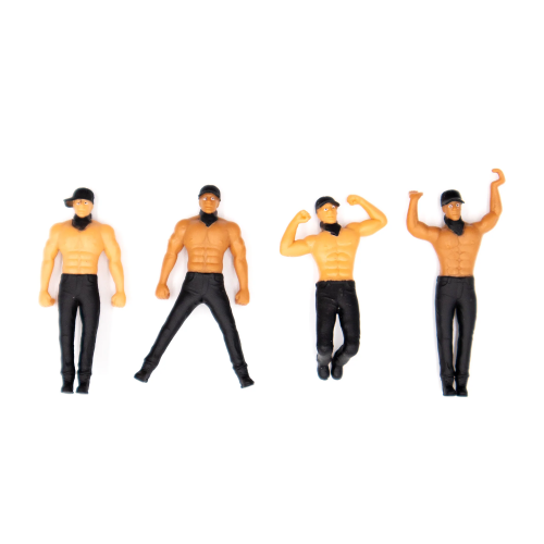 Drinking Buddies "Hunks" Glass ID/Drink Markers