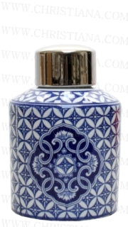 Moonlight Silk Ceramic Jar