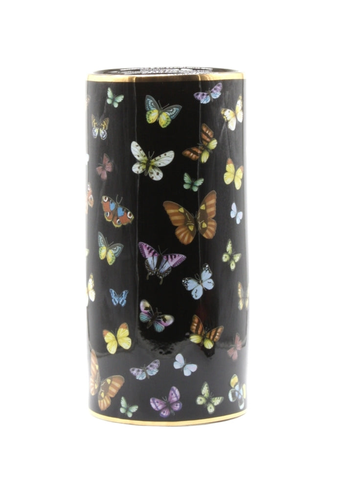 Forni Butterflies Oversized Vase - Black