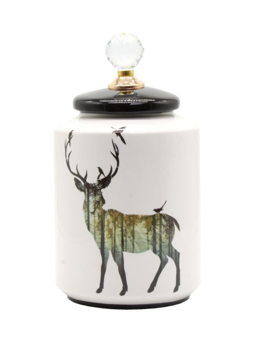 The Stag Ceramic Canister - Regular