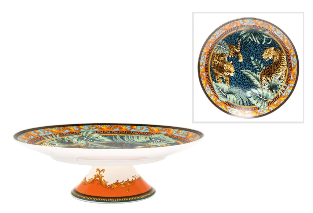 Clandestine Claude Ceramic Cake Stand