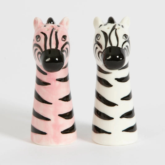 Mr&Mrs Zebra Salt & Pepper Shakers