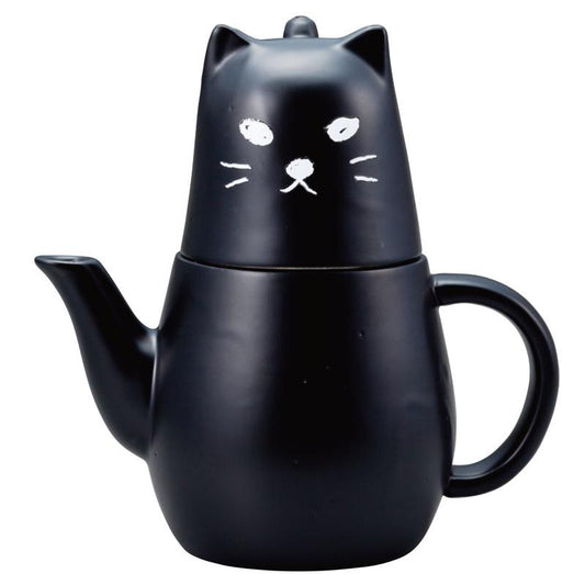 Sun Art Jiji Black Kitty Tea for One