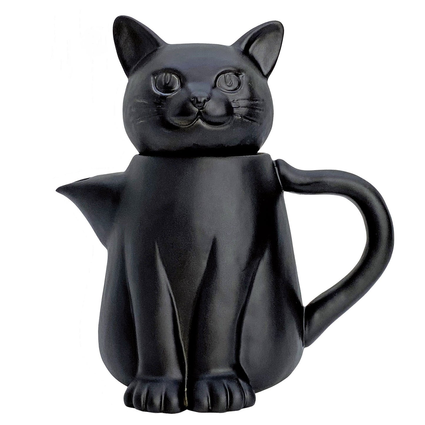 Sun Art Flow Black Cat Tea Pot