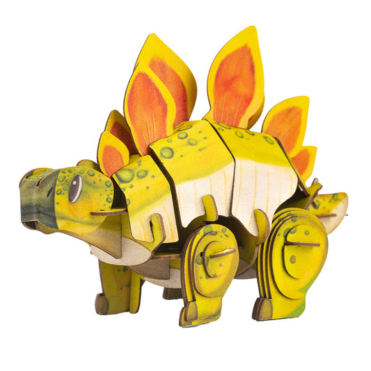 3D Stegosaurus Puzzle with Sound