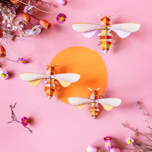 Studio Roof 3D Honey Bees (set of 3)