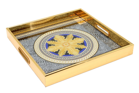 *Tray Grecian Square