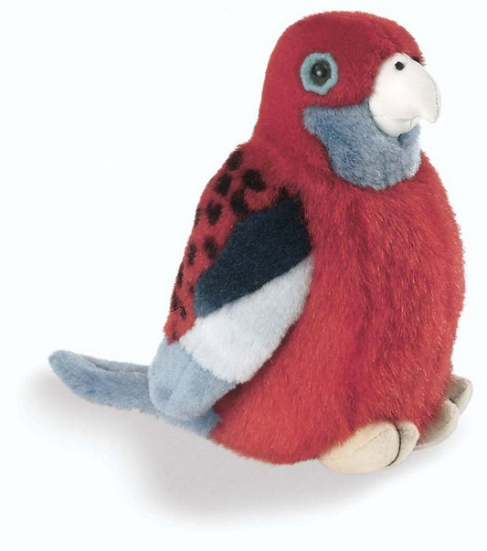 Squeeze Me Crimson Rosella Plush (with sound)