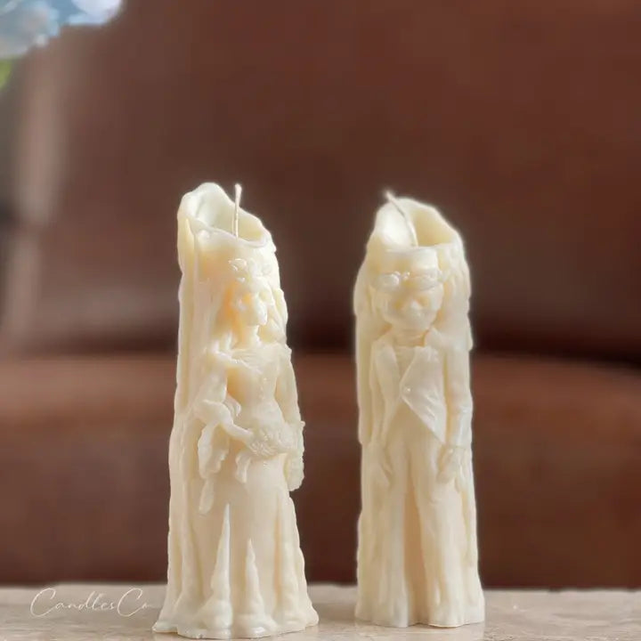 Ghost Groom White Candle