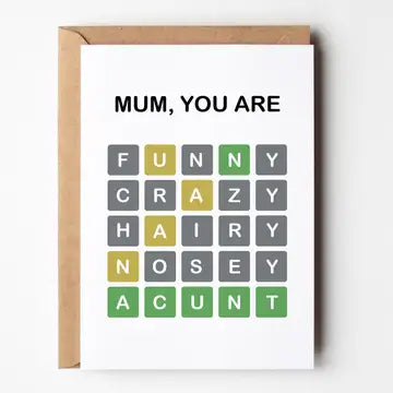 Mum, You Are - Card