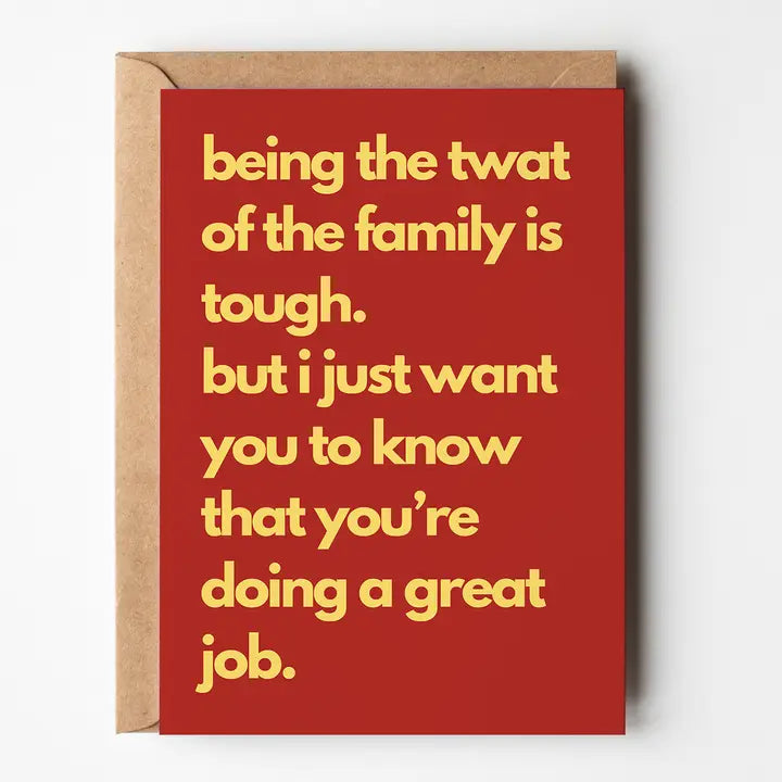 Card Twat of the Family