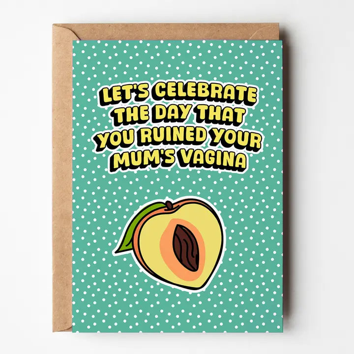 Ruined Mum's Vag Card