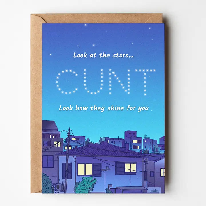 Card Written in the Stars