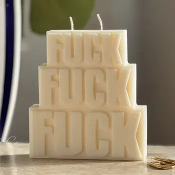 F Words Nude Soy Candle