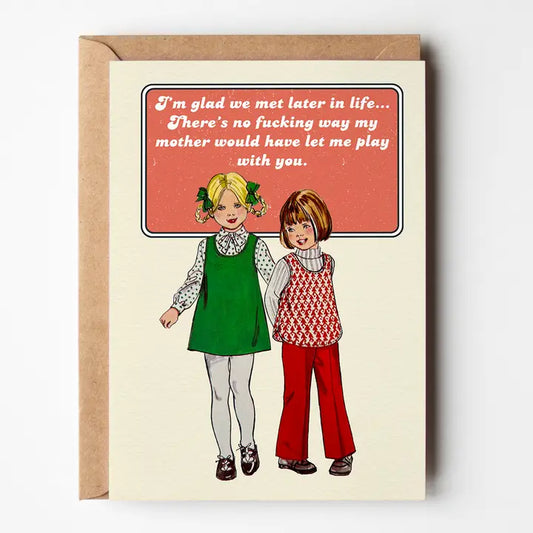 Met Later in Life Card