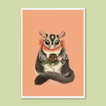 Card Possum Love
