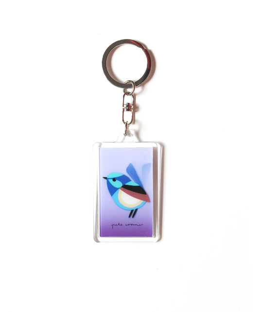 3D Kinetic Key Ring - Flapping Wren