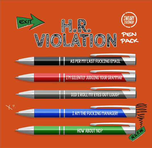 Pen Pack  HR Violation Pack Of 5
