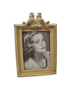 Shabby Bird Resing Frame 12.7x17.8cm