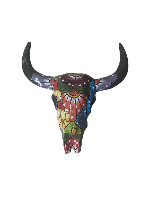 Talavera Bull Skull