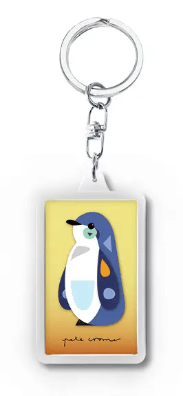3D Kinetic Key Ring - Penguin
