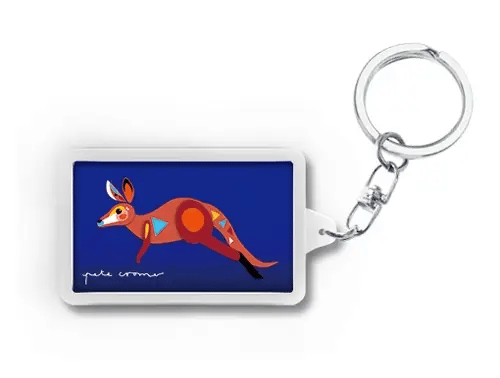 3D Kinetic Key Ring - Kangaroo