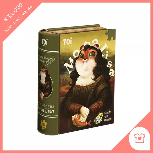 Cat in Art Mona Lisa 126pc Puzzle