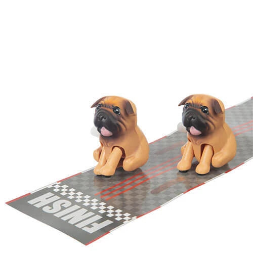 Wind Up Bottom Racing Pugs (2 pack)