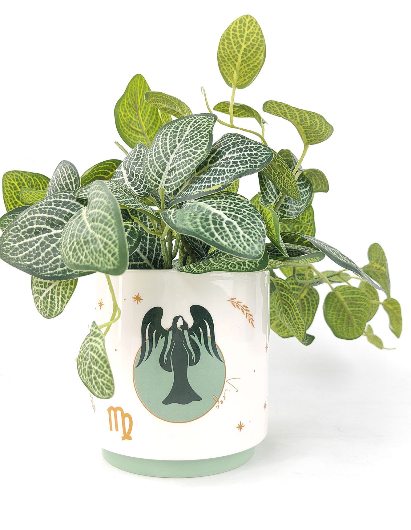 Zodiac Virgo Ceramic Planter